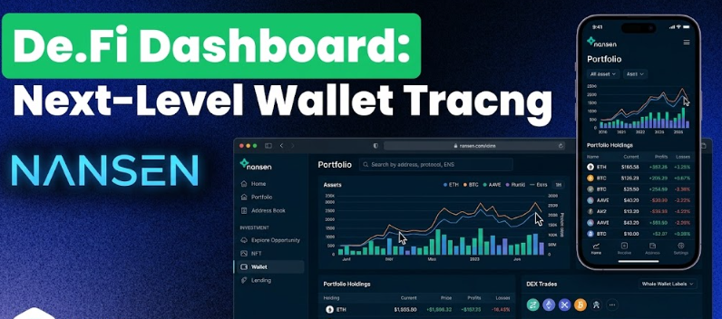 DeFi & Tokenization," and "Governance & DACs." Large bold text on the left reads "Blockchain Trends To Look Forward To in 2026" against a dark, professional background